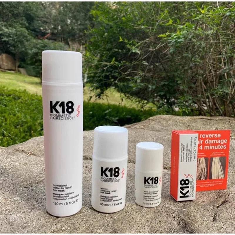 Original K18 - Hidratação Profunda, Condicionador de Cabelo, Ultra Brilho e Alisamento Diretamente no Couro Cabeludo