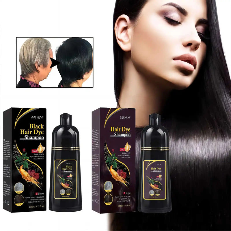 Shampoo Restaura Max - Natural para cobrir cabelos Brancos Grisalhos